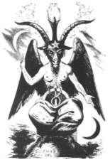 Baphomet, in Dogme et Rituel de la Haute Magie 1855